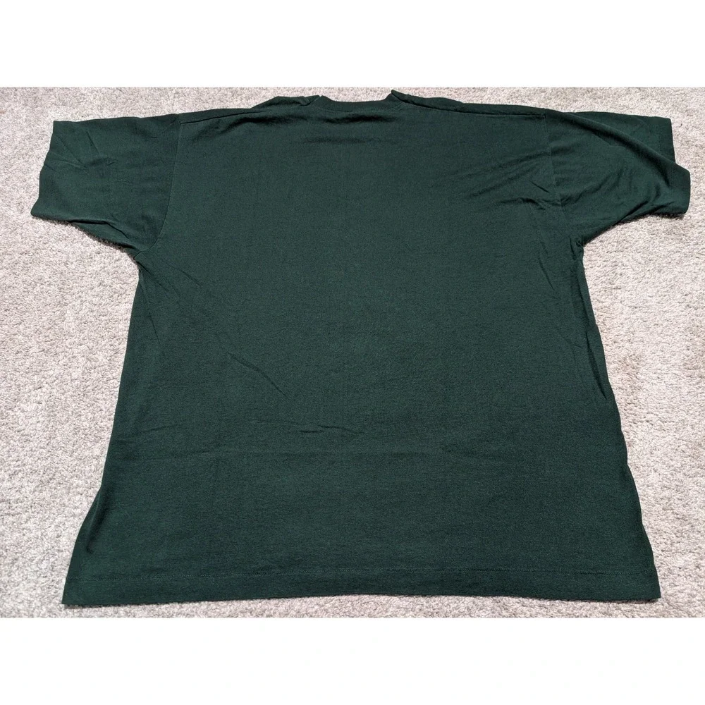 Fruit of the Loom T-Shirt Mens XXL Green Super Bowl XXXI Champions 1997 Vintage - Picture 7 of 7